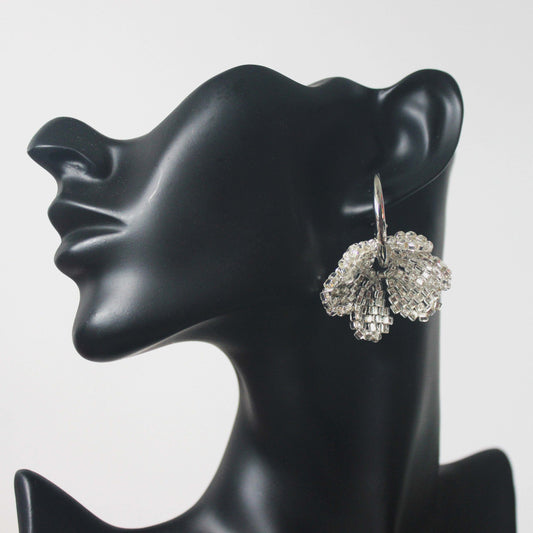 Bloom Earrings In Silver