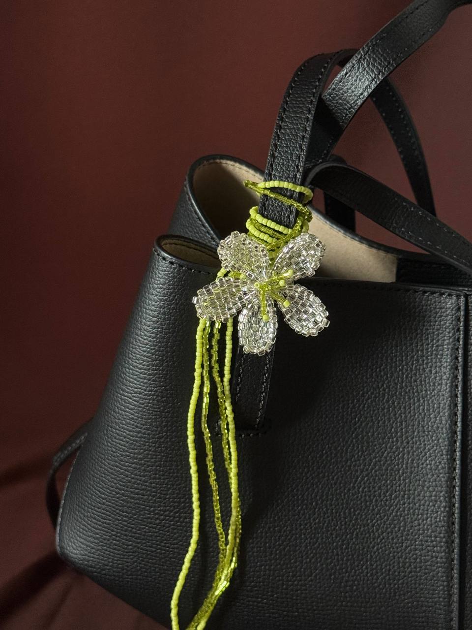 Frangipani Necklace In Chartreuse