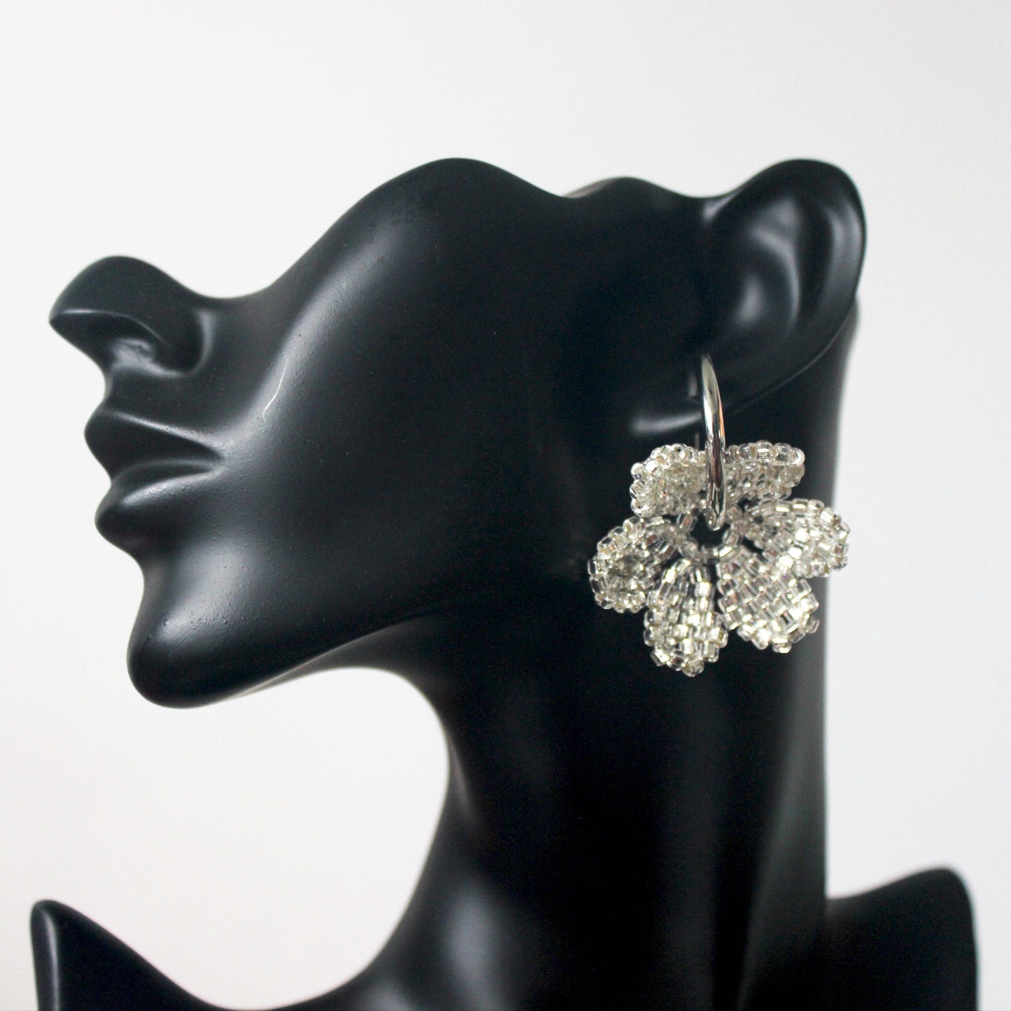 Bloom Earrings In Silver