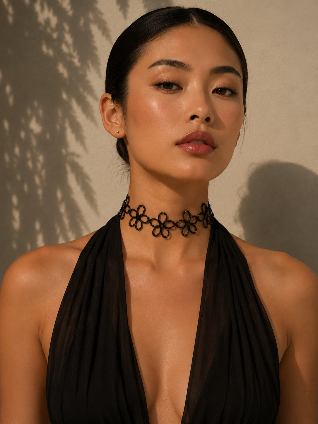 Olivia Necklace In Black