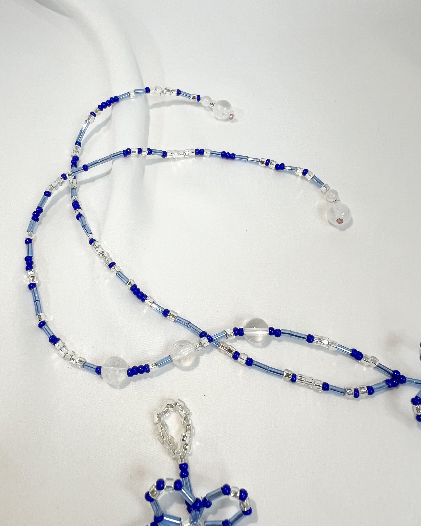 Olivia Necklace In Electric Blue