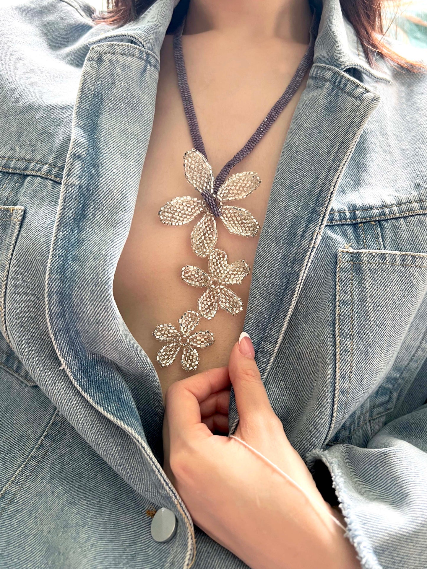 Trios Fleurs Necklace