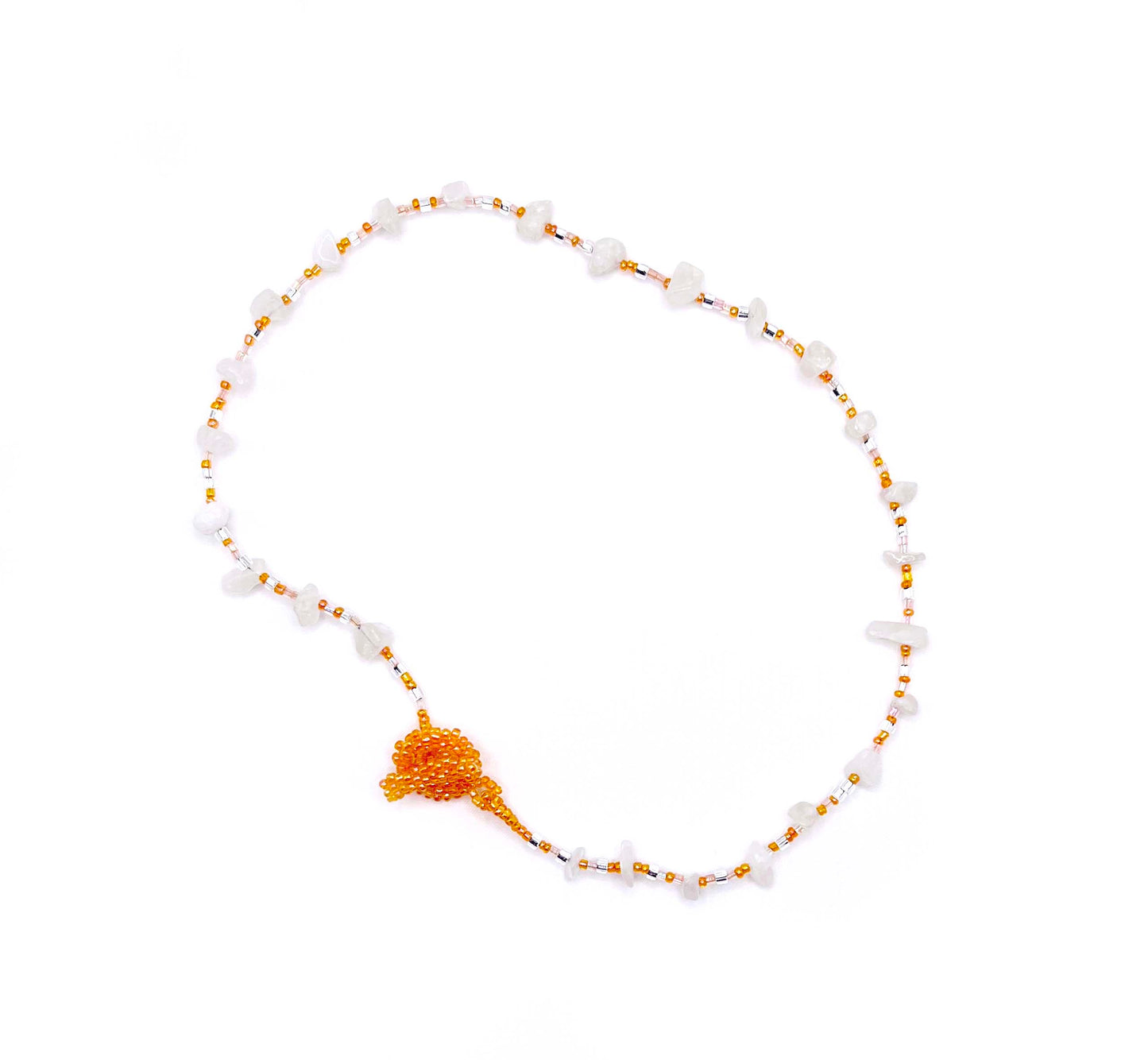 Flint Necklace in Pumpkin