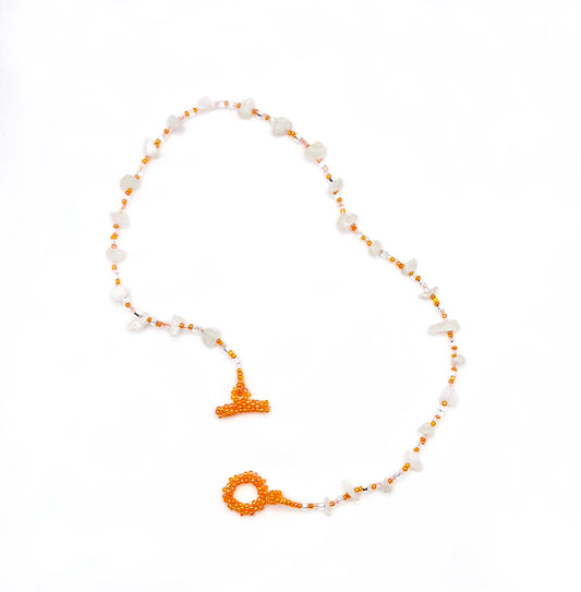 Flint Necklace in Pumpkin