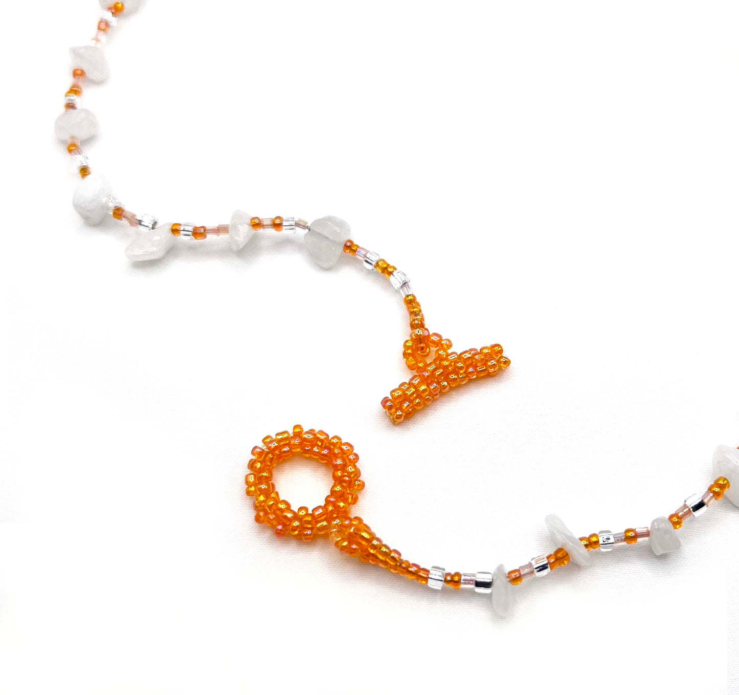 Flint Necklace in Pumpkin