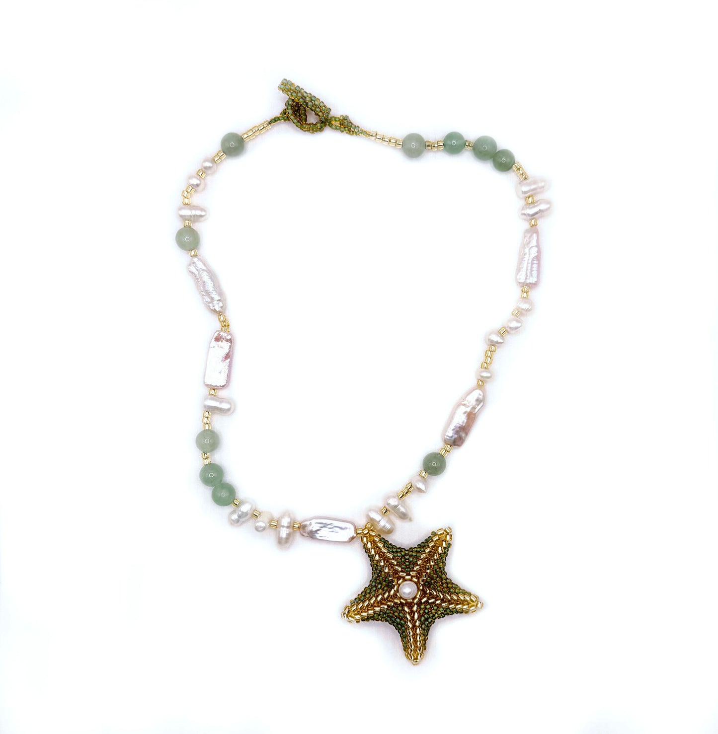 Emma Star Necklace in Ocean
